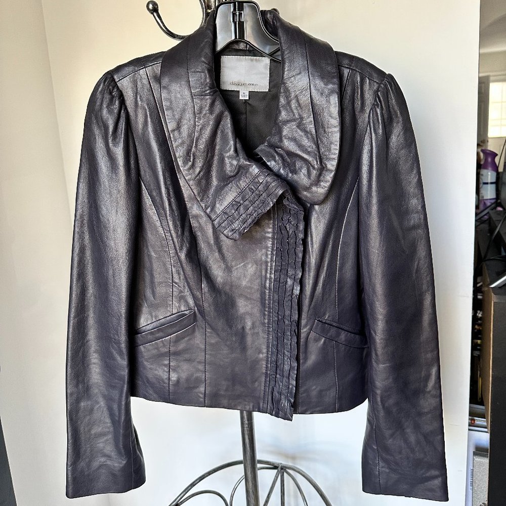 Classiques Entier Vintage Genuine Leather Jacket - Size M - preowned - like new
